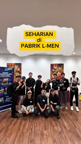pengalaman yg tak terlupakan, akhirnya bisa  melihat langsung proses pembuatan L-Men ke pabriknya langsung. ga salah lagi L-Men menjadi pilihan tepat sebagai asuoan nutrisi protein harian 💪💪💪 .  .  .  .  #lmen #lmencreatorcrew #lccbatch3 #lmengoestofactory #promogajian 