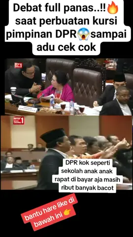 sebat panas anggota DPR  #rapatdpr 