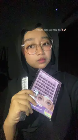 😭Bagus ya ternyata aku pake kek begini gausah ribet sama lem, SUKA BENGETTT PERBANYAK PRODUK KYK GINI LAGI PLSS #foryourpage  #beauty #beautytips #bulumata  #fyp   