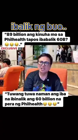 #atty guanzon binababalik ng buo ang 89 billion n kinuha sa Philhealth 