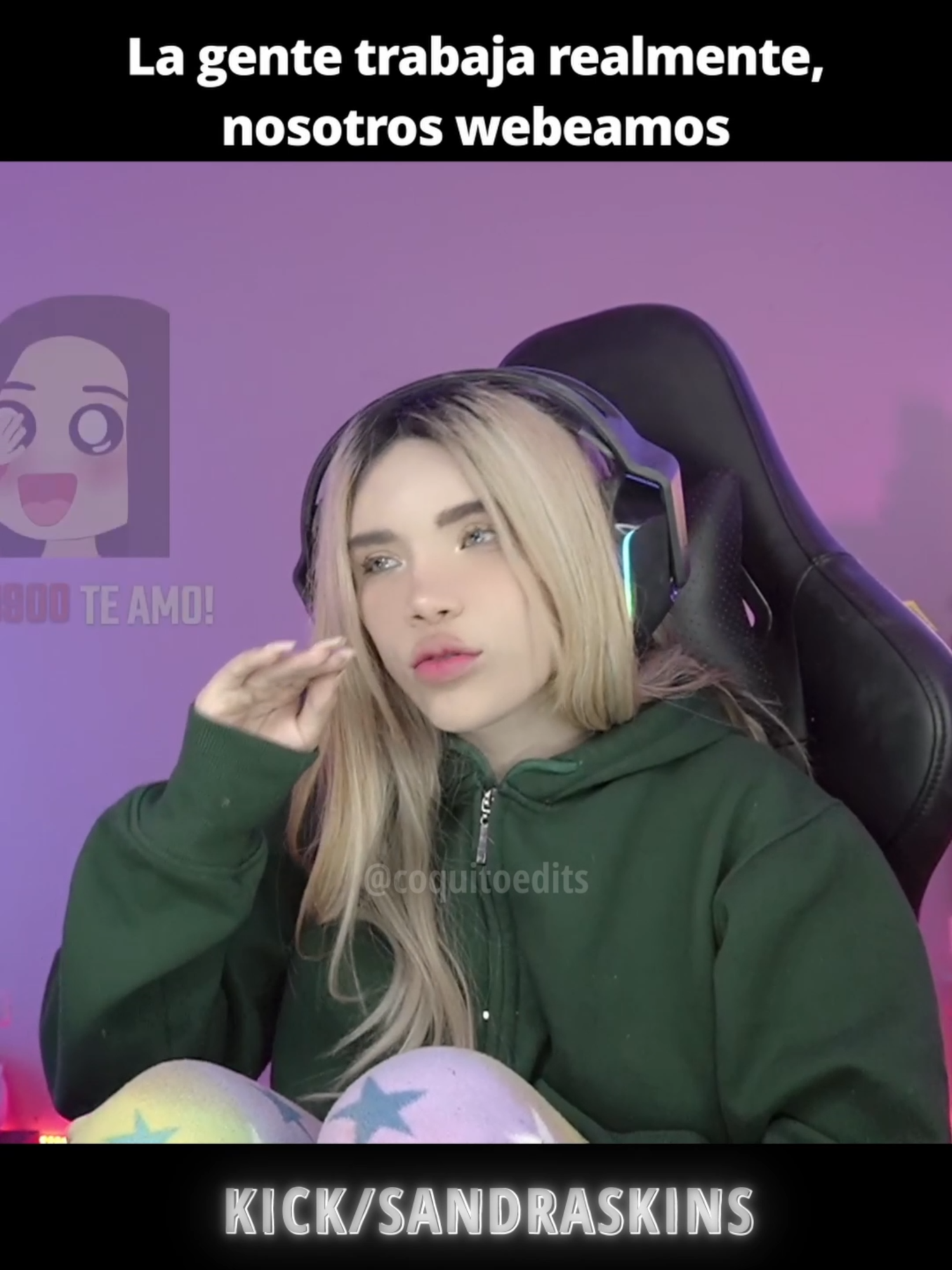Sandraskins : La gente realmente trabaja duro 🗿​ #sandraskins #smashdota #kick #perú🇵🇪 #streamer #clips #sandraskinsclips #dota2 #paratii