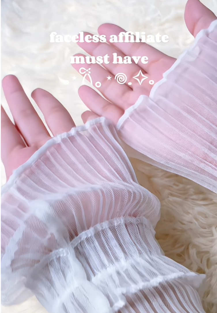 faceless affiliate must have🎀💗 #faceless #armsleeve #affiliatemarketing #foryoupage #musthave 