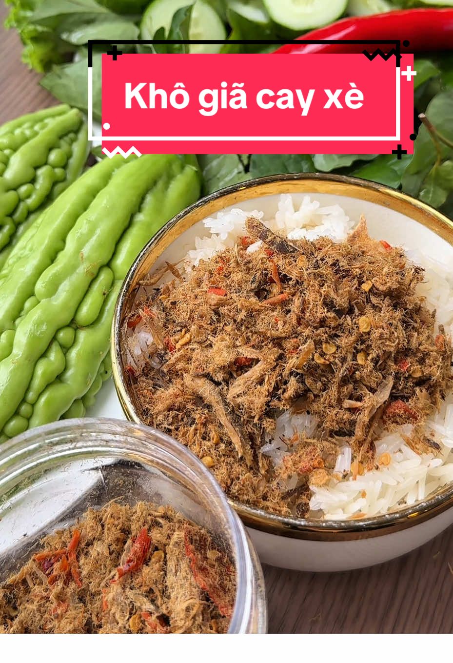 Khô giã ớt cay xé lưỡi đặc sản miền Núi ăn kèm cháo, cơm, bánh mì ngon lắm ạ #cakhogiatoiot #typ #monngonmoingay #huyenchaucongchua  @Huyền Châu Công Chúa 