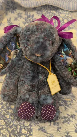 Coraline Jones Bunny!🧵🪡 #coraline #coralinemovie #jellycat #jellycatlondon #fypシ 