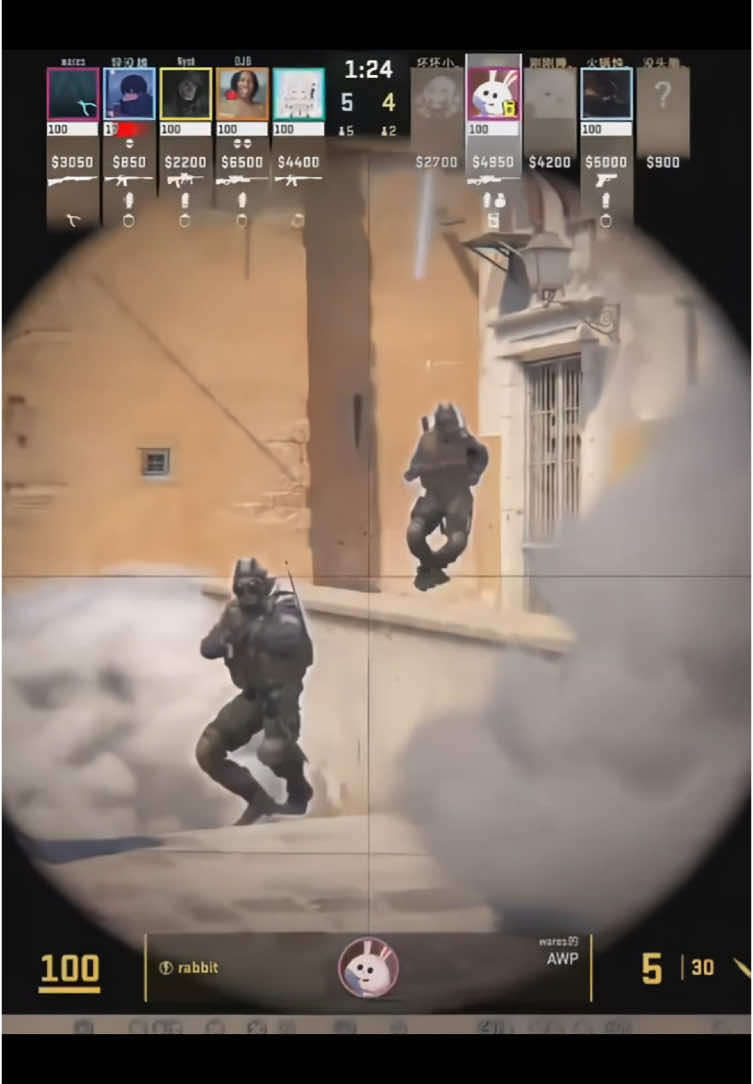 Split Projectile #cs2 #fyp #cs2moments #cs2funny 