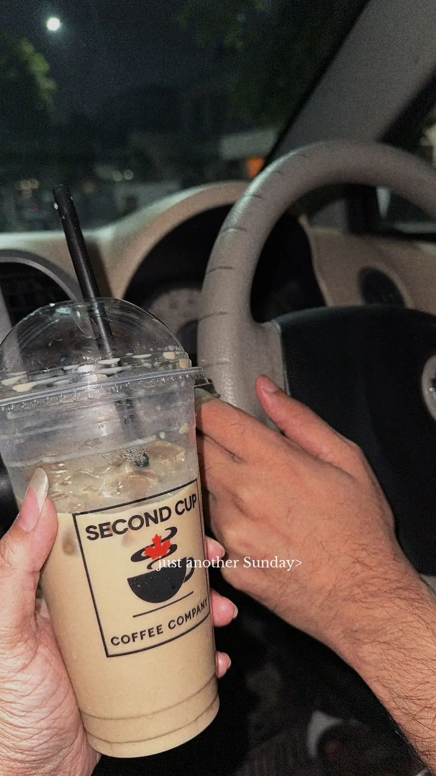 me,my man and my coffee♥️🧋✨️ @secondcuppakistan!!! #faisalabad #foryou #coffeetiktok #fypage #couple 