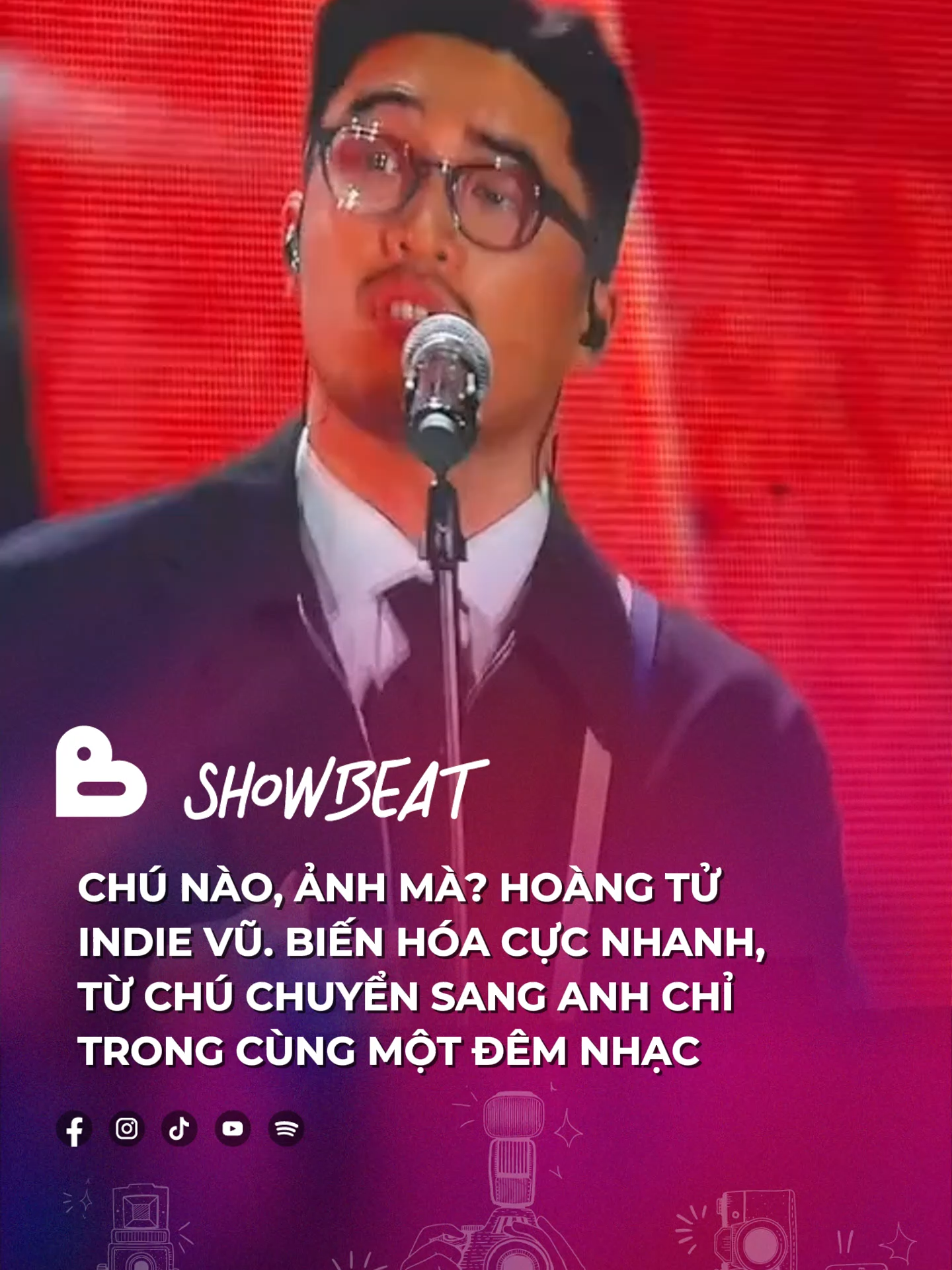 Chú nào, ảnh mừ 😘  #beatvn #showbeat #beatnetwork #vfest #congidephon