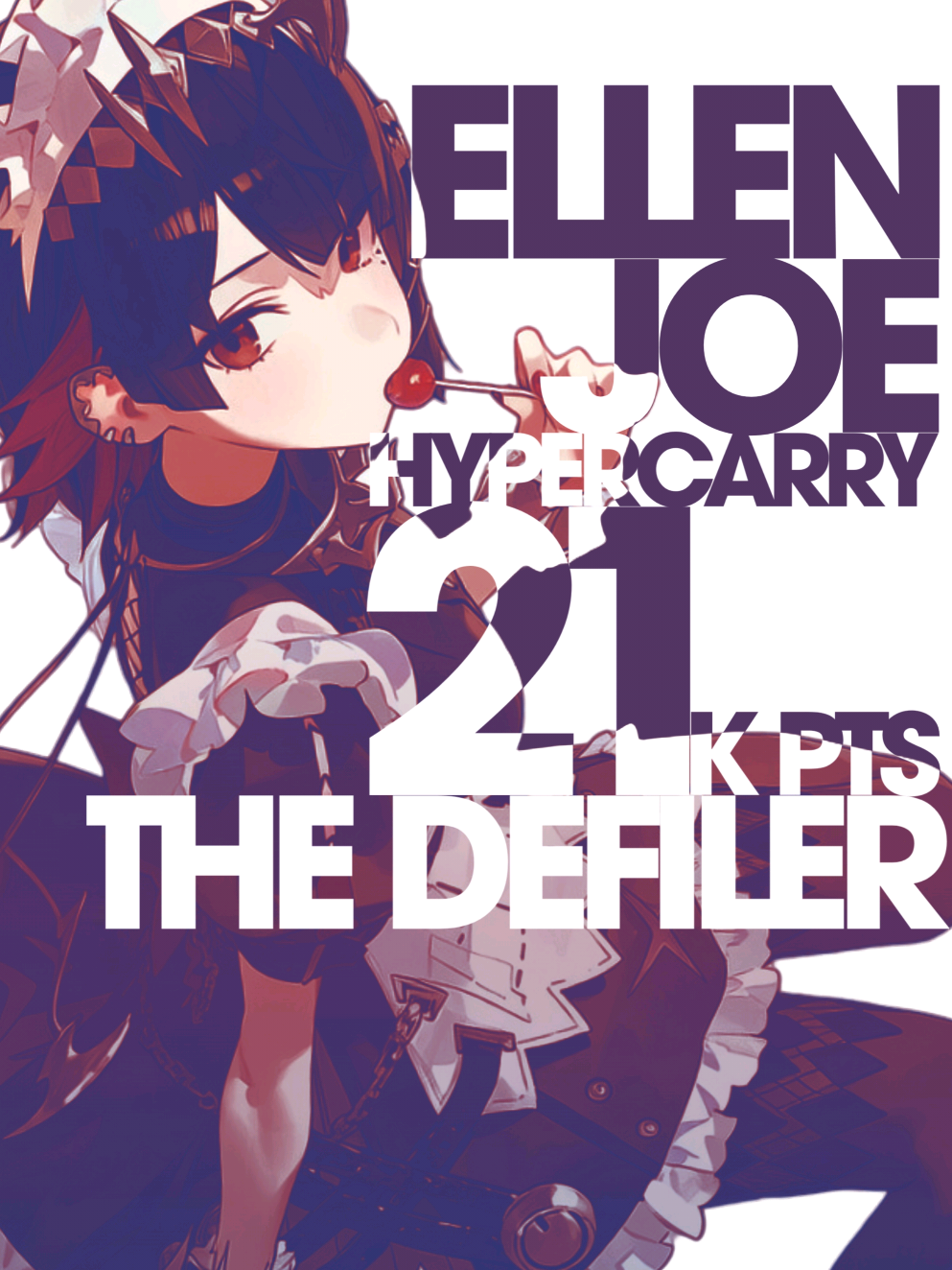 (2.2) Ellen but she is motivated. Deadly Assault - The Defiler 21k pts. I'm gonna post the build after i get 20k pts with Ellen, Lycaon, Nicole.  #zzzero #zenlesszonezero #EllenJoe #zzzcreators #hoyocreators 