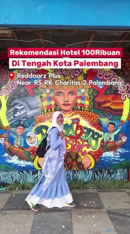 Nginep di RedDoorz Plus Near RS RK Charitas 2 Palembang cuma mulai 100ribuan aja loh 😍 Lokasi strategis di Jalan Jendral Sudirman, deket wisata & kuliner. Kamarnya nyaman ada AC, TV, shower water heater. Plus ada rooftop kece buat nikmatin view LRT sore hari Caranya bookingnya gampang: 1️⃣ Booking lewat aplikasi RedDoorz 2️⃣ Pilih penginapan 3️⃣ Masukin kode promo YUKNGINEP sebelum payment biar makin hemat  Jangan lupa join RedClub ya, kumpulin poin & bisa dipake buat nginep GRATIS! #RedTRavelers #RedDoorz #BukaSemuaPintu #Rekomendasihotel #hotelbudget  