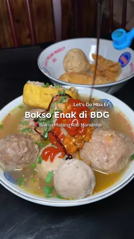 Bakso enak di Bandung! #baksomalangaslimandeep #baksomandeep #baksomalangbandung #baksoenakbandung #baksomalang 