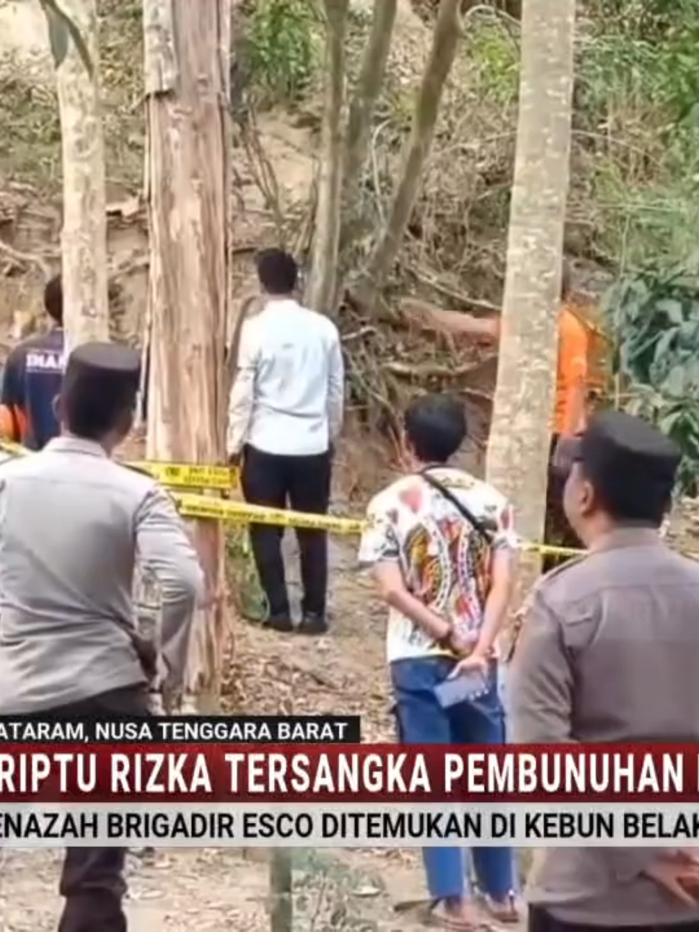 #Berita terkini  istri brigadir esco ditetapkan sebagai tersangka usai dirinya terlibat pembunuhan sang suami 