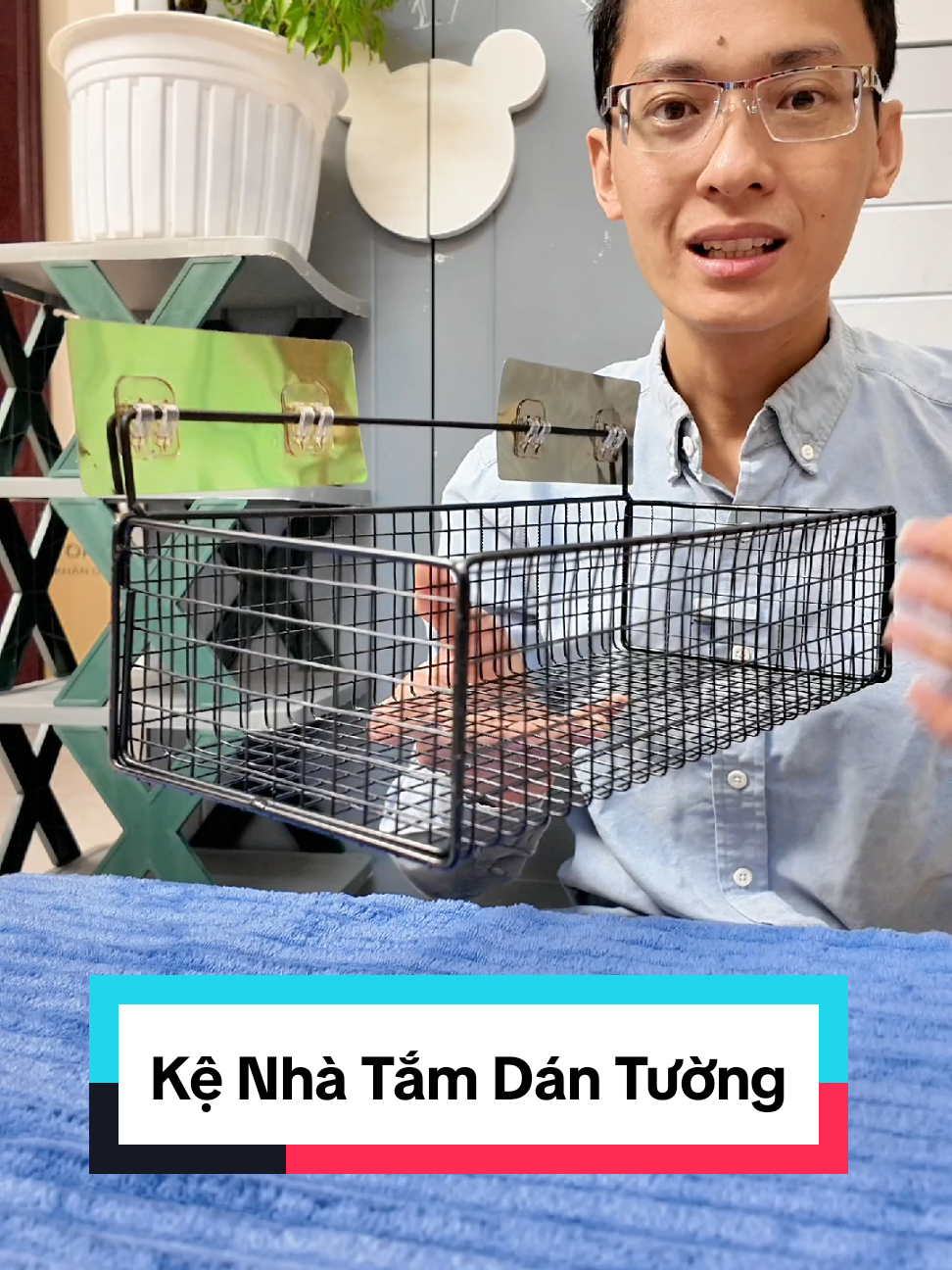 Kệ Để Đồ Nhà Tắm Dán Tường. #minxlstore #kenhatam #kenhatamdantuong #kedungdonhatamdantuong 