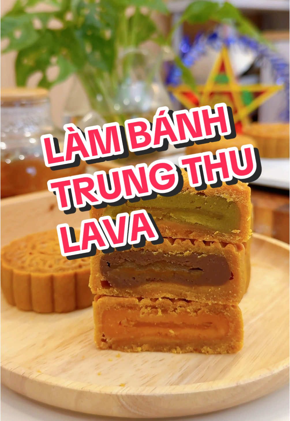 Thì ra bánh trung thu cũng dễ làm tại nhà 🥰 #ancungtiktok #LearnOnTikTok #sieudaubep #huyenmenaumean #banhtrungthu #banhtrungthutruyenthong #onici #trungthu #food #viral 