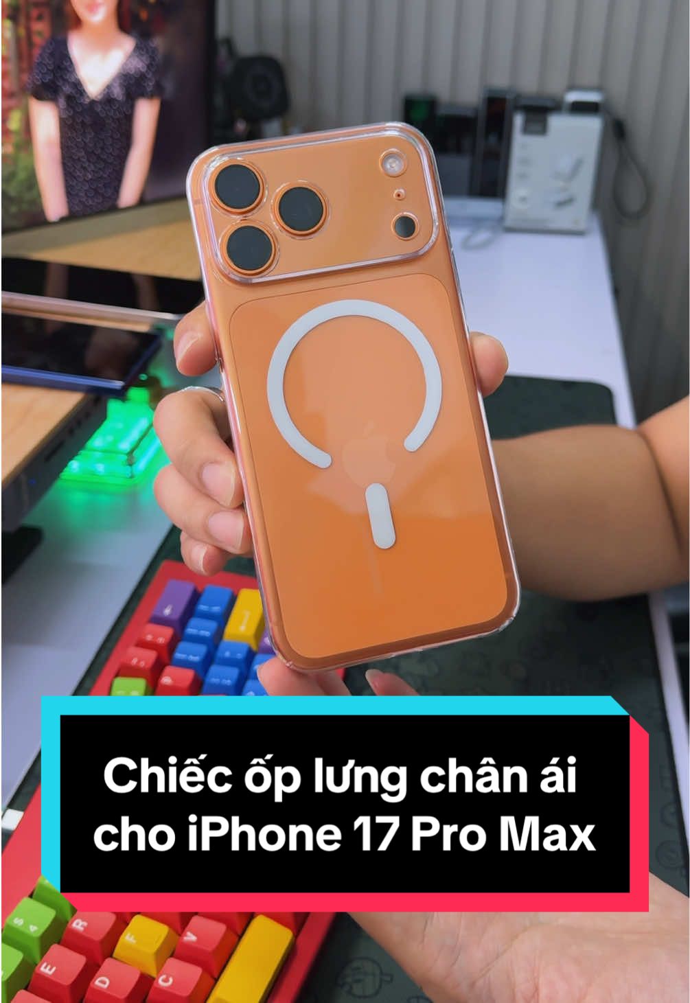 Đã tìm được chiếc ốp lưng chân ái cho iPhone 17 Pro Max rồi anh em !!! #LearnOnTikTok #education #thanhcongnghe #iphone17promax 