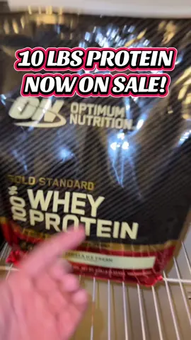 ON Gold Standard Protein is now on a huge sale on the tiktok shop! 🤯#optimumnutrition #goldstandardwhey #proteinshake #protein #proteinpowder 