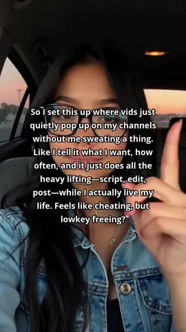So I set this up where vids just quietly pop up on my channels without me sweating a thing. Like I t... #AutoShorts #ContentCreation #FacelessVideos #VideoMarketing #SocialMediaAutomation #YouTubeGrowth #SaaS