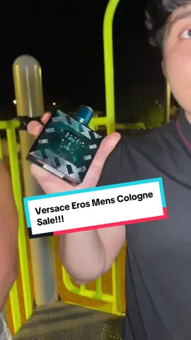 I cant believe he had that in his bag.. #cologne #versaceeros #menscologne 