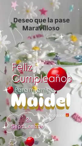 #maidel #24septiembre #mifelicitación🎁 