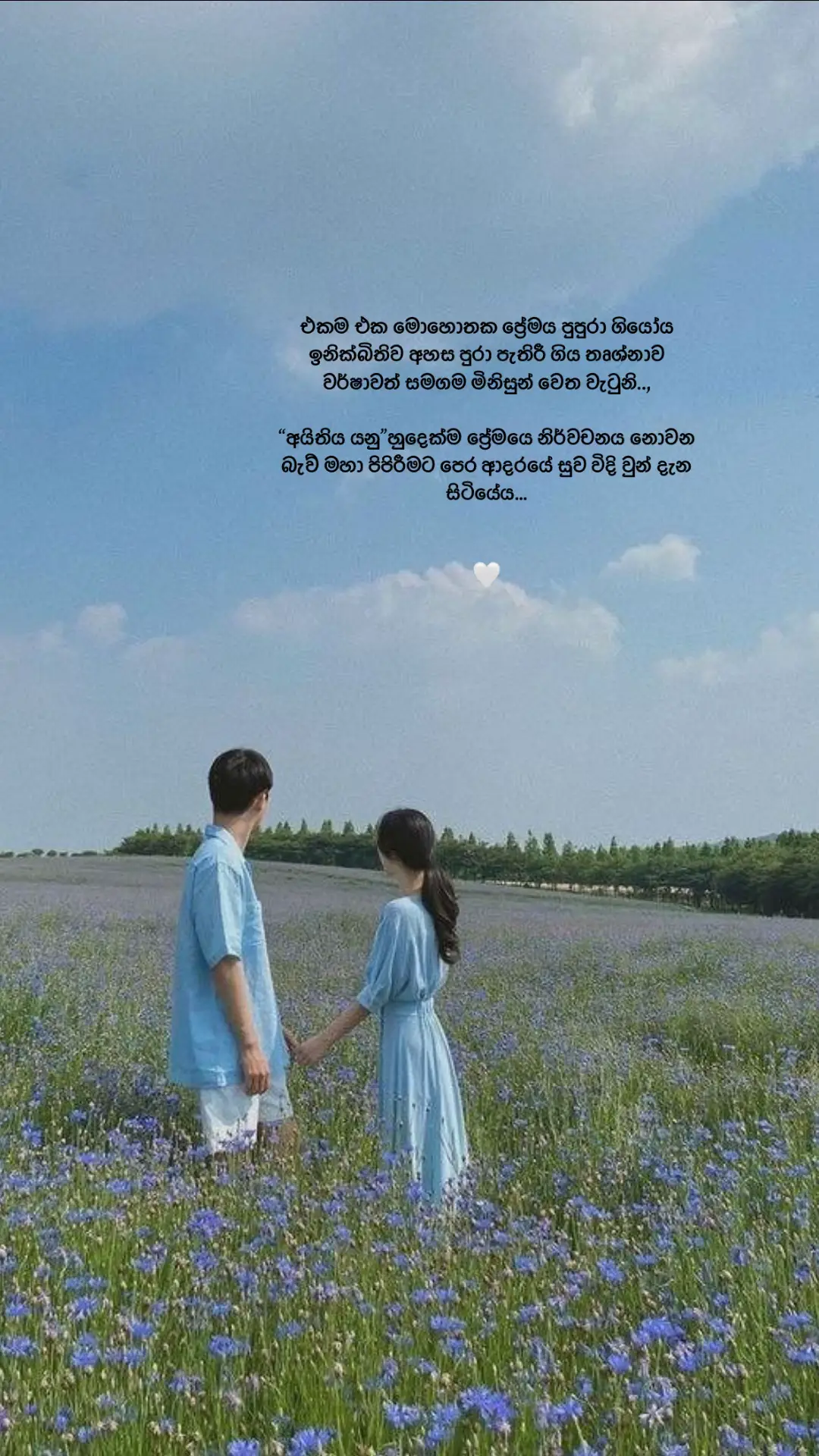 හුදෙක්ම ප්‍රේමයෙ නිර්වචනය නොවන බැව් මහා පිපිරීමට පෙර ආදරයේ සුව විදි වුන් දැන සිටියේය... #nuwee_official #viral #foryou #srilanka 