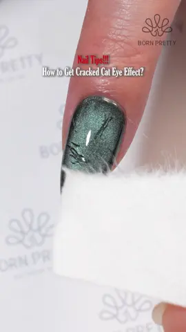Nail Tips time!💡 Using #bornpretty 💚HEMA/TPO Free Glass Bead Cat Magnetic Gel MY128 Only Green (62256) 💅Super Top Coat (58775) Tap the link in my bio or visit bornpretty.com to get same nail supply🥰 #nailart #nailsdesign #gelnails #naillove #glitternails #nailswag #allshineonme #nailgel #diynails #nailtutorial #nailsartvideos #nails💅 #fypツ 