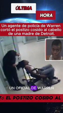 Oficial corta el cabello de una madre bajo custodia… ¿y la premian con 86 mil dólares?#NoticiasImpactantes #Policía #Justicia #IncreíblePeroCierto #Escándalo   