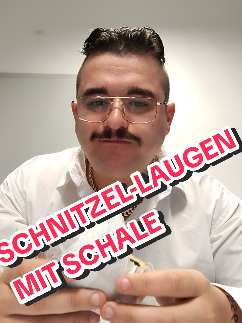 SCHNITZEL-LAUGEN MIT SCHALE #manofaids #foodblogger #foodies #schnitzel #schale 