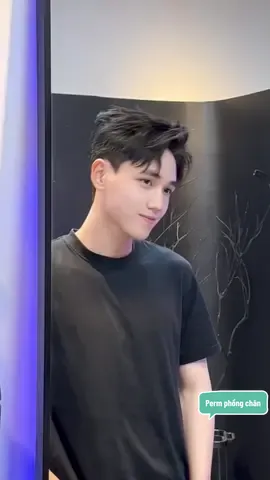 Perm phồng mái#chillguyhairstudio #thuanwoon #perm #hairstyle 