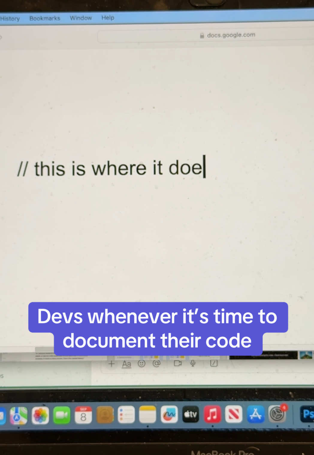 pretty self explanatory honestly  #developermemes #programminghumor #codingmemes #techhumor #developerhumor 