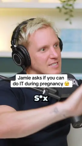 Does a doula recommend any bedroom action during pregnancy?? 🫣 Jamie tries his luck and asks and is surprised by the answer. New episode out now!!! We invite a doula to teach Jamie and Sophie how to prepare for the birth. Search ‘NearlyParents podcast’ on YouTube, Spotify or Apple. 