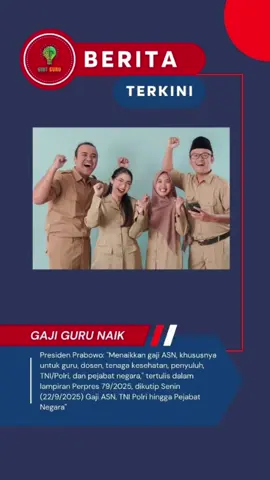 #gaji #guru #pns #tni #polri 