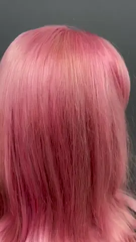 Pink power in every strip 💗  #cellowaxpink #merrysun #cellowax #merrysunhaircolor #temporarycolor 