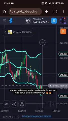 THIN THIN THIN 🔥🔥#fyp #signalAI #traderindonesia #stockitytrading #stockityai 