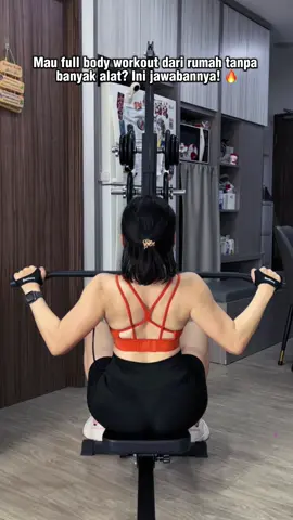 Rowing multifungsi ini cocok buat home gym lovers → compact, adjustable, full body workout #rowing  #multifunctional  #workoutfromhome  #fullbodyworkout  #healthylifestyle 