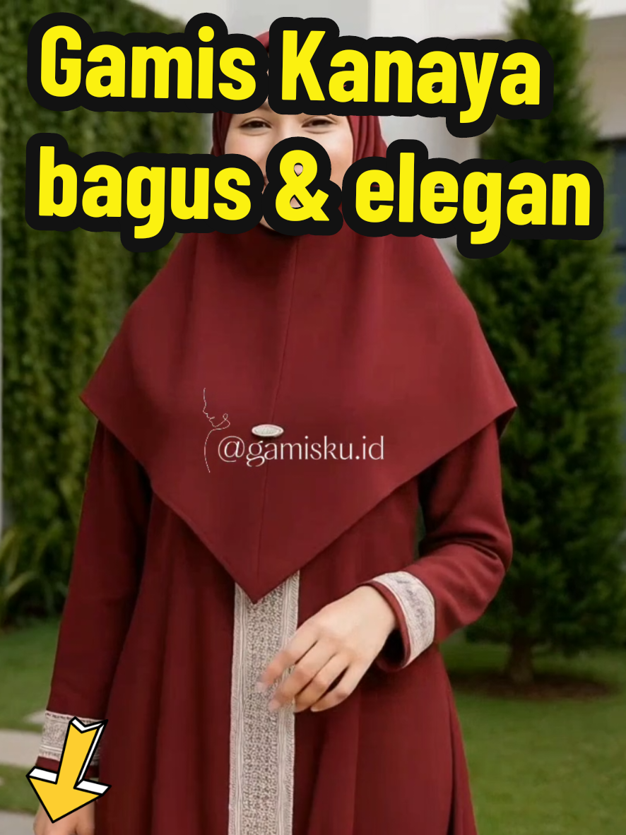 Membalas @mutrikarosalinaTerima kasih bunda. Gamis Kanaya Syar'i ini bagus dan elegan banget. #gamispengajian #gamislebaran #gamissethijab #gamissetkhimar #gamisseragaman 
