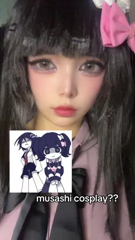 yay!!!! so hapoy with how it turned out :3 i also painted my nails just for this lol #musashi #musashiling #musashifanart #gachalife #gachalifecosplay @Musashi's Pencil @ミ★ Musashi // 1M ★彡 