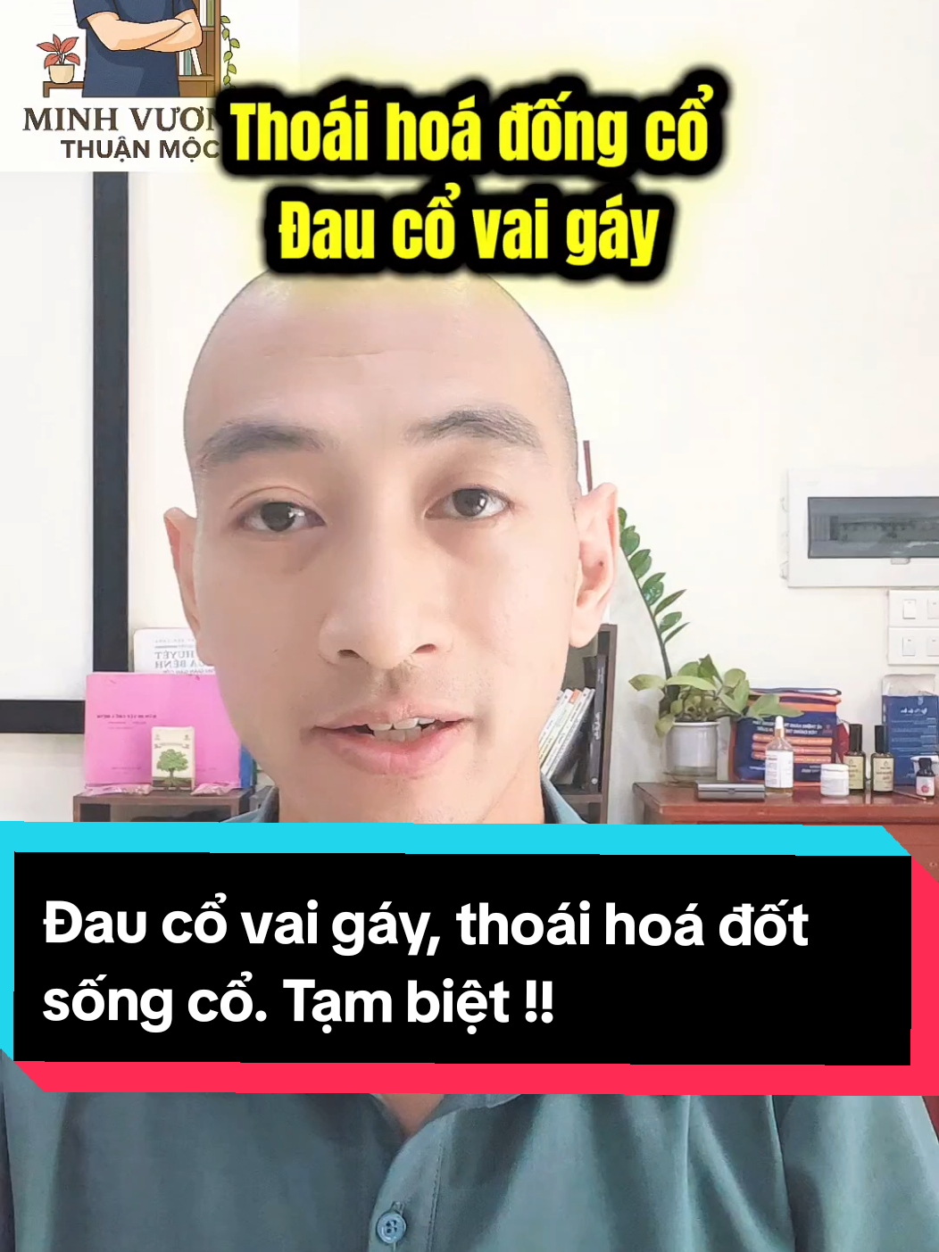 Đau cổ vai gáy, thoái hoá đốt sống cổ. Tạm biệt !! #thuận_mộc_healthcare #đau_mỏi_vai_gáy #tinh_dầu_ngải  #Giải_cơ_nắn_chỉnh 