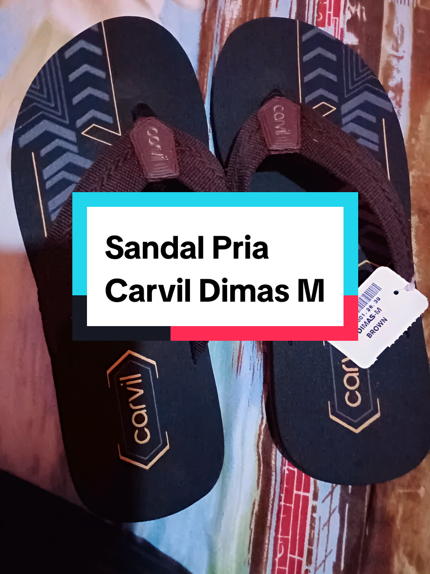 Sandal Pria Carvil Dimas M #carvil #sandalpria #sandalmurah #sandaljepit #fyp 