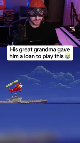 His great grandma gave him a loan to play this #streamer #streaming #fyp 