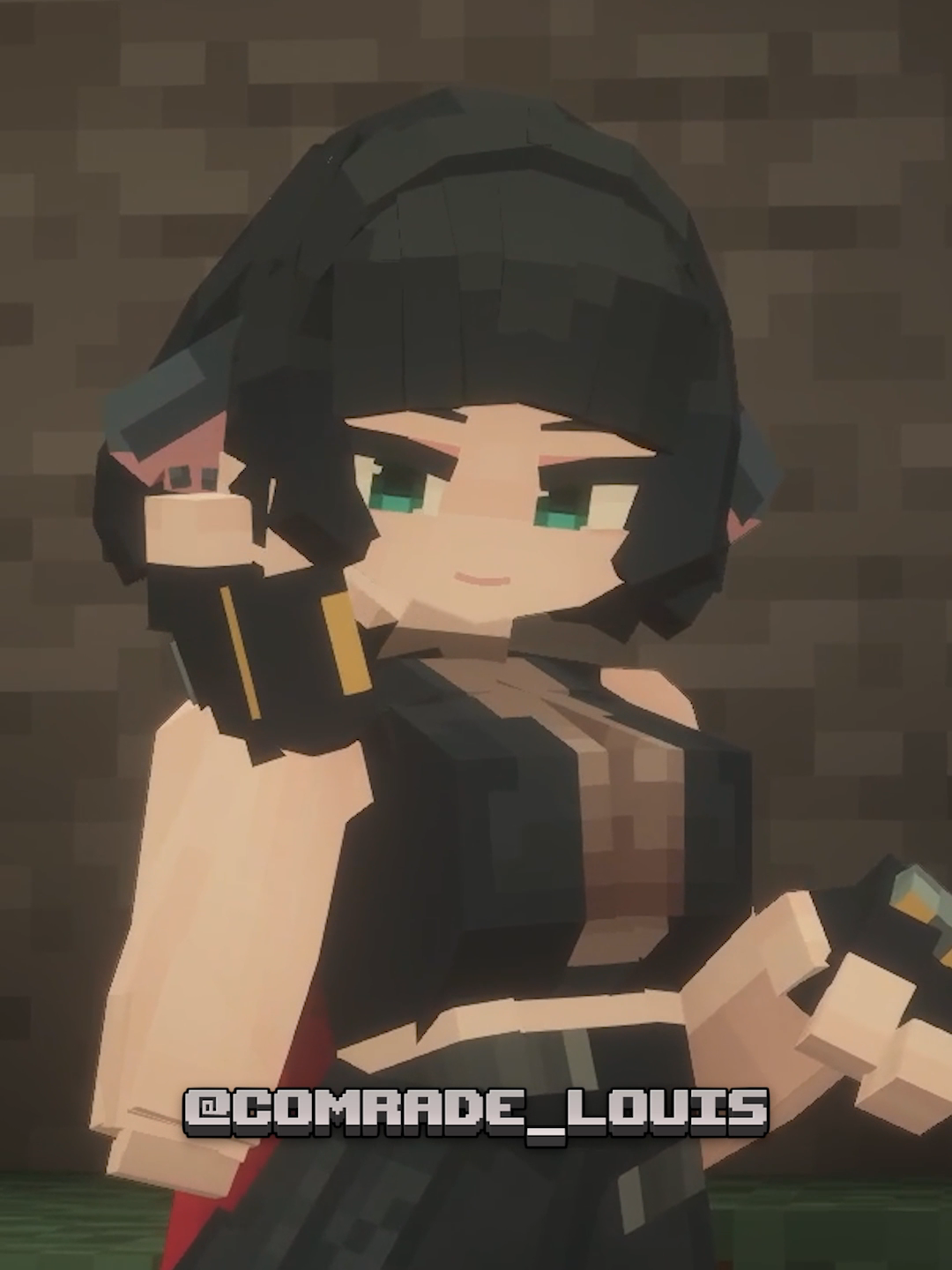 Jadi Waifu di Minecraft! [Yes Steve Model] #gaming #Minecraft #fyp #wibu#karbit