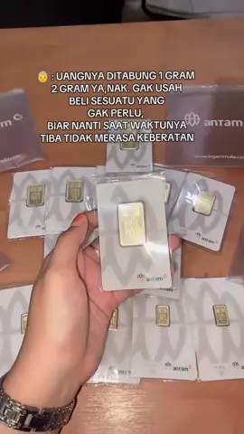 ✨ Nabung emas, cara cerdas lawan inflasi! Jual Logam Mulia ANTAM asli, bersertifikat & sealed. Tersedia ukuran 0.5gr - 25gr. 💰 Harga bersaing 📦 Siap kirim hari ini! DM sekarang sebelum harga naik! #logammulia #antam #emas #nabung #fyp 