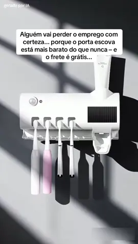 Oferta exclusiva para você 🦷 #portaescova #uv #banheiro #higiene #fretegratis 