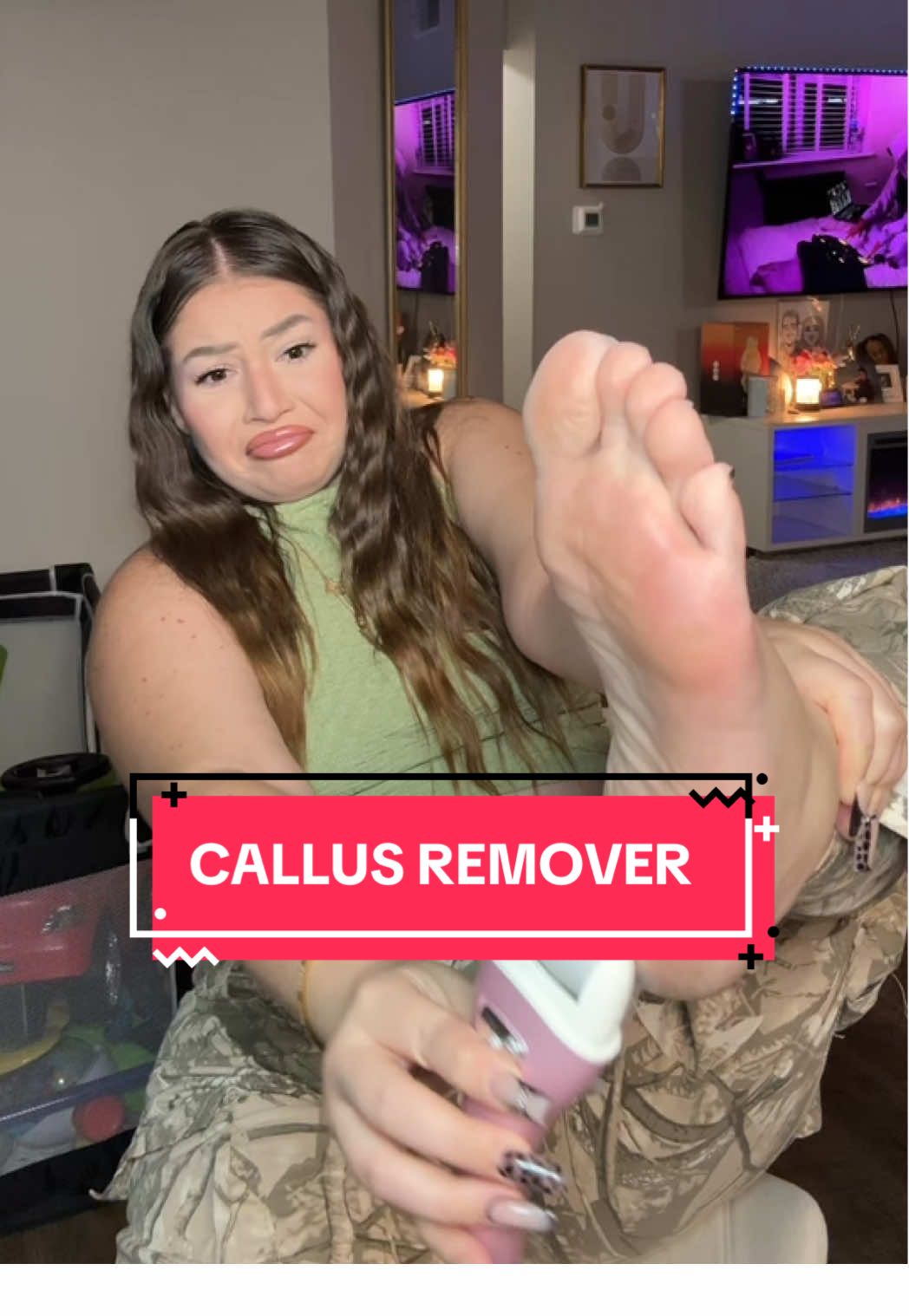 Your wasting money at the nail shops!!  #fyp #feet #feetcare #callusremoval 