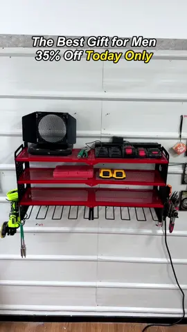 Organize your garage before Halloween party time #halloweengift #garagegoals #toolrack #spookysale #cleanandtidy 