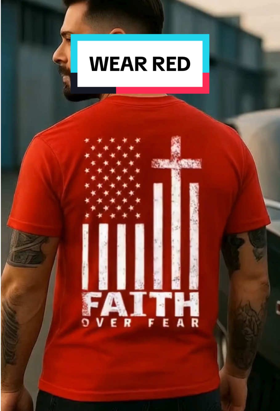 Let's wear red on this October 14th for Charlie ❤️🙏 #charliekirk #october14th #ripcharliekirk #wearred #freedom 