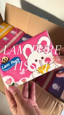 tissue is soft, super absorbent, lint-free, tear-resistant, and eco-friendly 🫶🏻🤍 #tissue #lampure #tissuepaper #fyp 