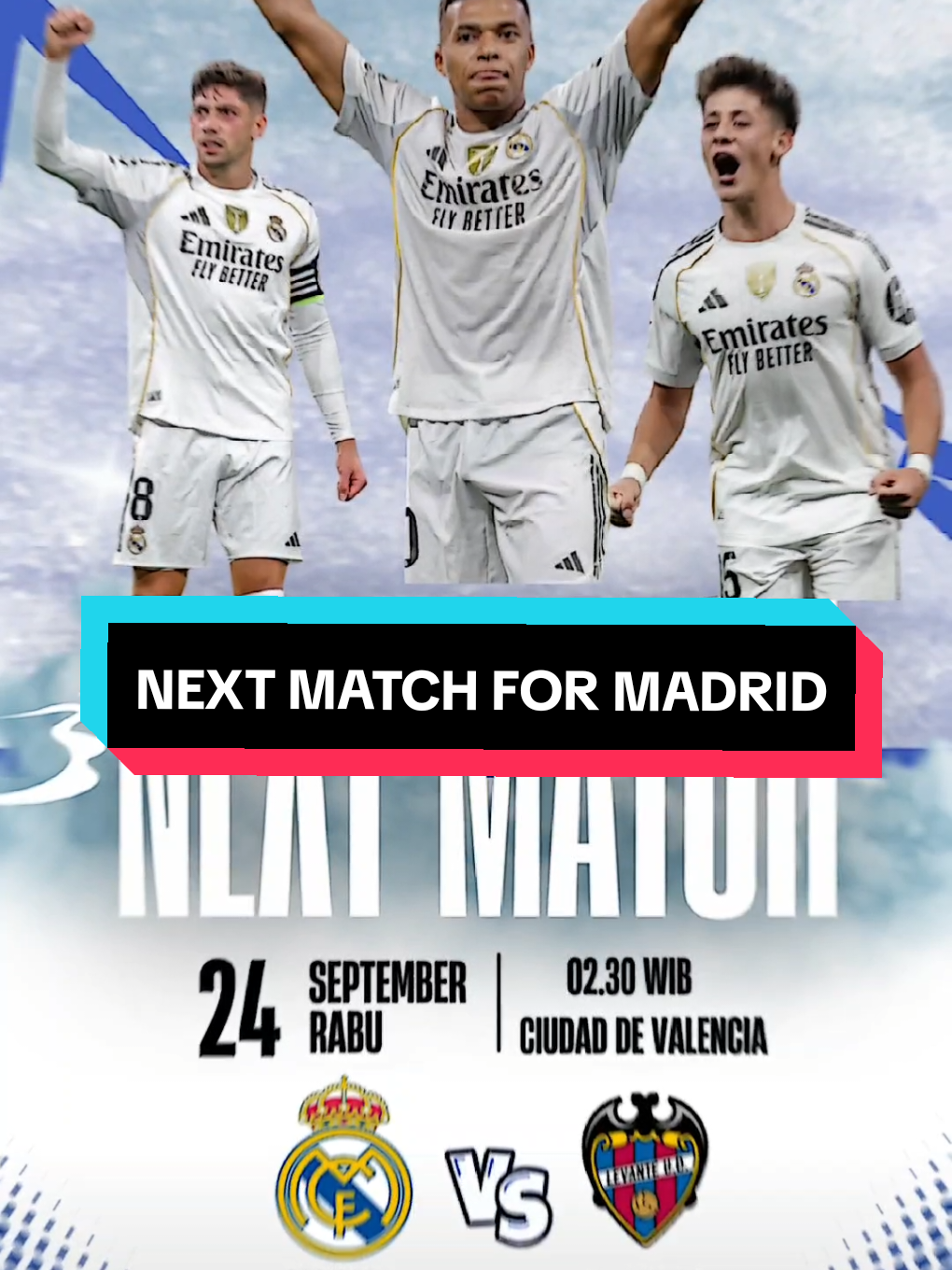 Prediksinya Madridistas 🤔 #madridista #realmadridcf #madridvslevante #jadwalmadrid #laliga 