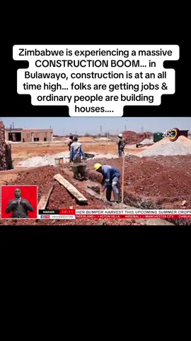 Zimbabwe is experiencing a massive CONSTRUCTION BOOM… in Bulawayo, construction is at an all time high… folks are getting jobs & ordinary people are building houses….  #kudzaimutisi #zimtiktokers🇿🇼🇿🇼🇿🇼 #satiktok🇿🇦 #zimsatiktokers🇿🇼🇿🇼🇿🇦🇿🇦 #foryoupage 