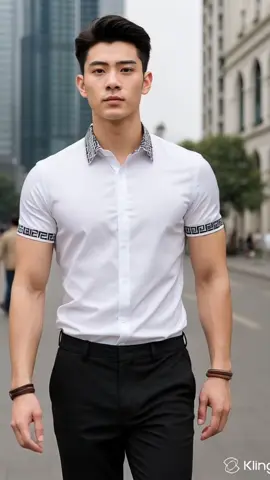 Áo sơ mi nam ngắn tay áo sơ mi đẹp  #xh#thinhhanh#áoominamngantayvailuamanggo#foryou#outfit 