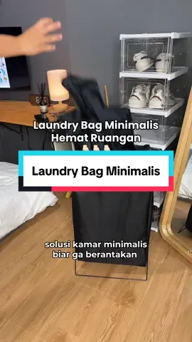 Bisa dilipat saat tidak digunakan cuyyyy 😱 #pandaoma #laundrybag #laundry #keranjangbaju #keranjangbajukotor 