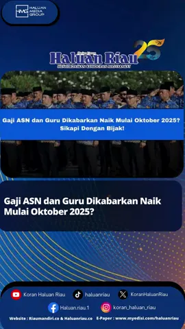 Gaji ASN dan Guru Dikabarkan Naik Mulai Oktober 2025? #gaji #gajiguru #guru 